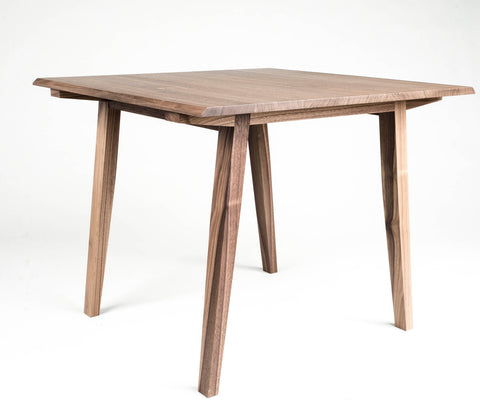 Table, Card Table, Breakfast Table, Walnut, Modern, Hardwood, Semigood Design 